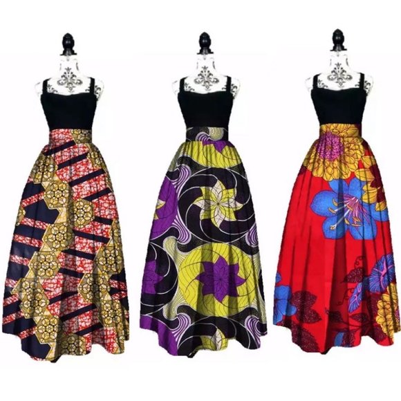 African Print Skirts by Abike Oyedele